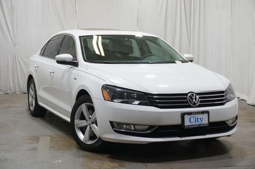 Candy White 2015 Volkswagen Passat 1.8T Limited Edition
