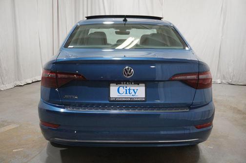 Silk Blue Metallic 2021 Volkswagen Jetta 1.4T SEL
