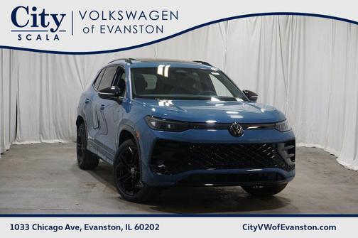 Monterey Blue Pearl 2026 Volkswagen Tiguan 2.0T SE R-Line Black 4MOTION