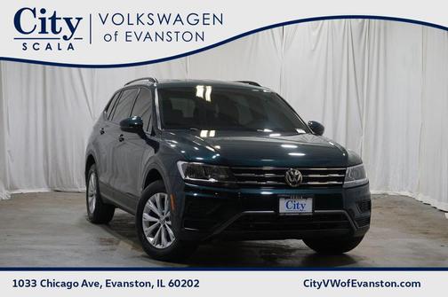 Moss Green 2019 Volkswagen Tiguan 2.0T S