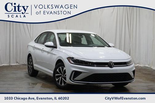 Pure White 2025 Volkswagen Jetta 1.5T S