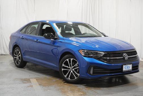 Blue 2024 Volkswagen Jetta 1.5T Sport