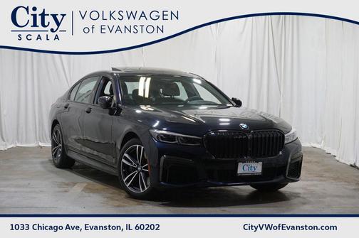 Carbon Black Metallic 2022 BMW 750 i xDrive