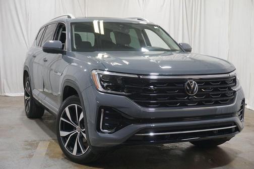 Pure Gray 2025 Volkswagen Atlas 2.0T SEL Premium R-Line 4MOTION
