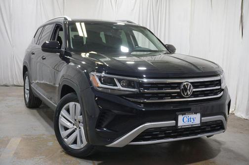 Deep Black 2021 Volkswagen Atlas 3.6L SEL