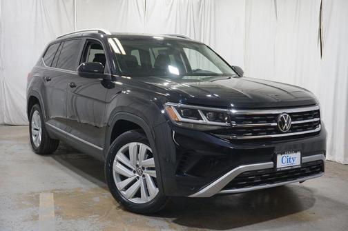 Deep Black 2021 Volkswagen Atlas 3.6L SEL