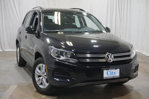 Deep Black 2017 Volkswagen Tiguan 2.0T S 4MOTION
