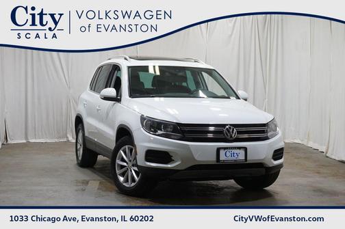 Pure White 2017 Volkswagen Tiguan 2.0T Wolfsburg Edition