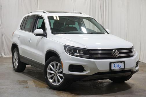 Pure White 2017 Volkswagen Tiguan 2.0T Wolfsburg Edition