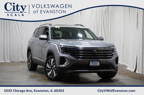 Silver Mist Metallic 2024 Volkswagen Atlas 2.0T SE w/Technology 4MOTION
