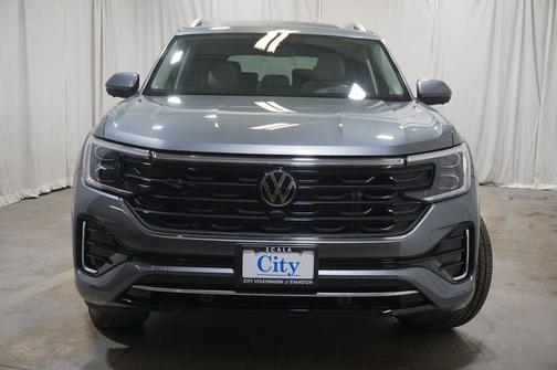Platinum Gray Metallic 2025 Volkswagen Atlas 2.0T SEL Premium R-Line 4MOTION