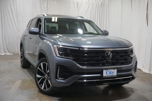 Platinum Gray Metallic 2025 Volkswagen Atlas 2.0T SEL Premium R-Line 4MOTION
