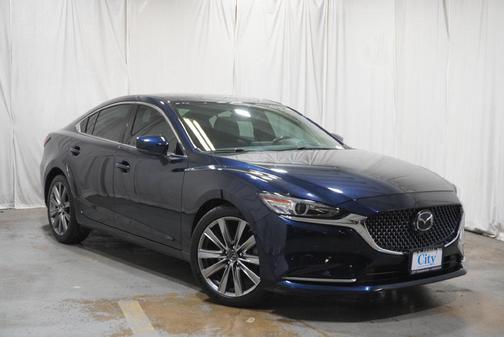 Deep Crystal Blue Mica 2019 Mazda Mazda6 Signature