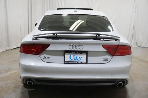 White 2014 Audi A7 3.0 TDI Prestige