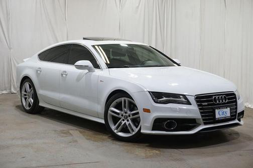 White 2014 Audi A7 3.0 TDI Prestige