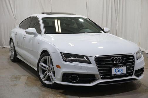 White 2014 Audi A7 3.0 TDI Prestige