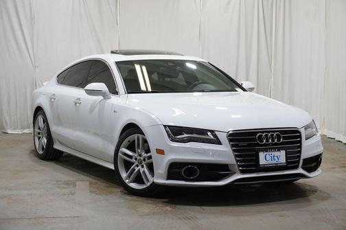 White 2014 Audi A7 3.0 TDI Prestige