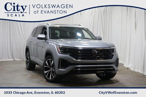 Silver Mist 2026 Volkswagen Atlas 2.0T SEL Premium R-Line 4MOTION