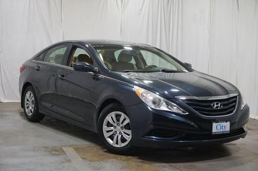 Pacific Blue Pearl Mica 2012 Hyundai SONATA GLS