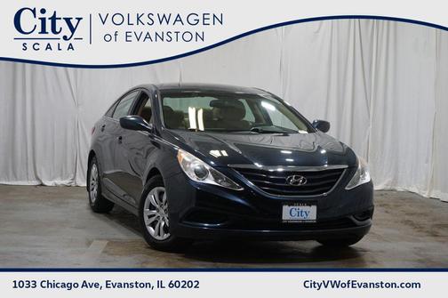 Pacific Blue Pearl Mica 2012 Hyundai SONATA GLS