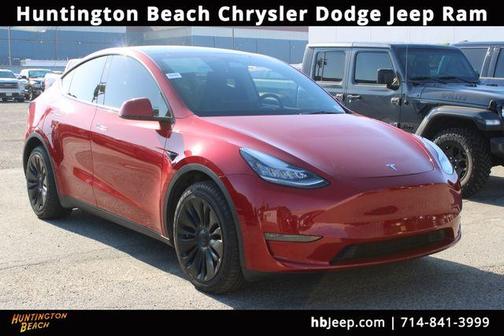 Red Multi 2023 Tesla Model Y Long Range