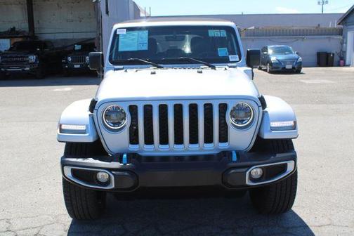 Silver Zynith Clearcoat 2023 Jeep Wrangler 4xe Sahara