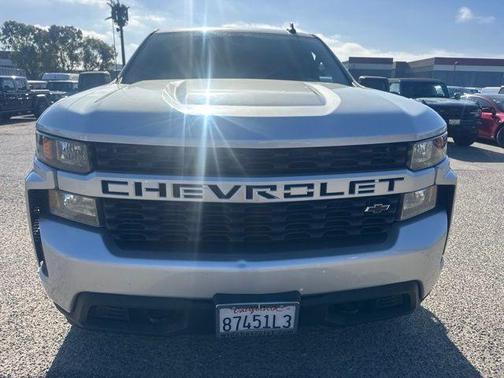 Silver Ice Metallic 2022 Chevrolet Silverado 1500 Limited Custom