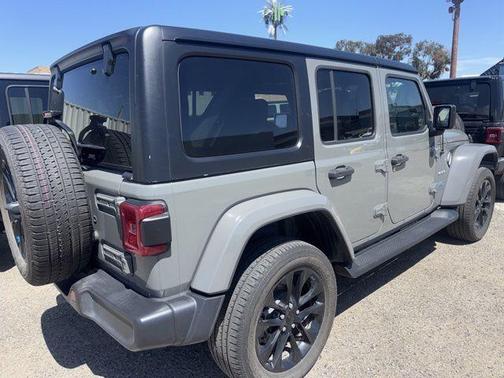 Sting Gray Clearcoat 2023 Jeep Wrangler 4xe Sahara