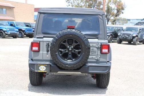 Sting Gray Clearcoat 2021 Jeep Wrangler Unlimited Sport