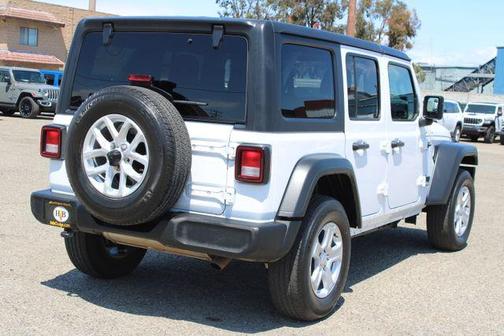 Bright White Clearcoat 2023 Jeep Wrangler Sport