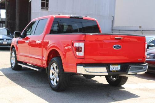 Race Red 2021 Ford F-150 Lariat