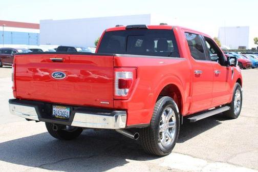 Race Red 2021 Ford F-150 Lariat