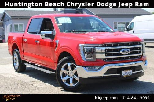 Race Red 2021 Ford F-150 Lariat