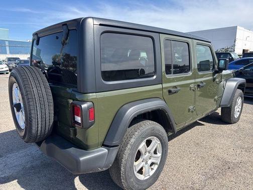 Sarge Green Clearcoat 2022 Jeep Wrangler Unlimited Sport