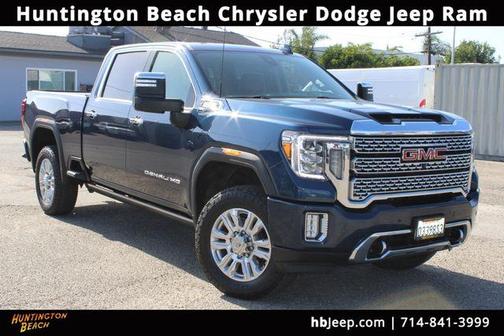 Pacific Blue Metallic 2023 GMC Sierra 3500 Denali