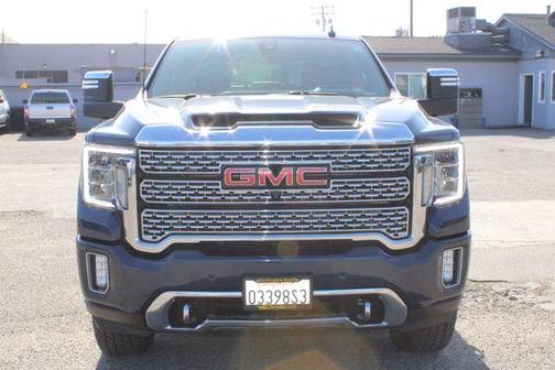 Pacific Blue Metallic 2023 GMC Sierra 3500 Denali