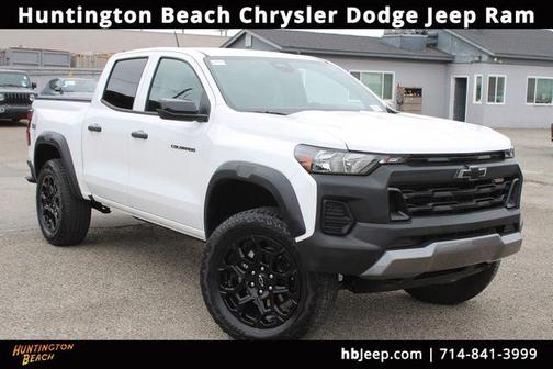Summit White 2026 Chevrolet Colorado Trail Boss