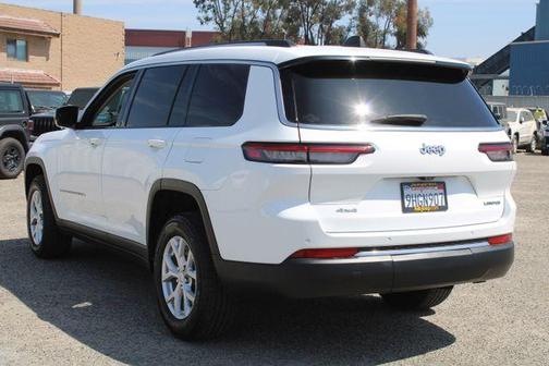 Bright White Clearcoat 2023 Jeep Grand Cherokee L Limited