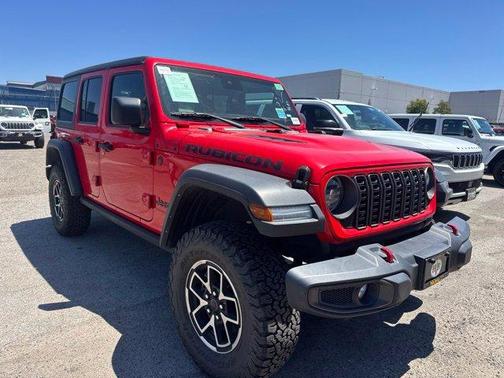 Firecracker Red Clearcoat 2024 Jeep Wrangler Rubicon