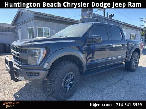 Blue Metallic 2022 Ford F-150 Raptor