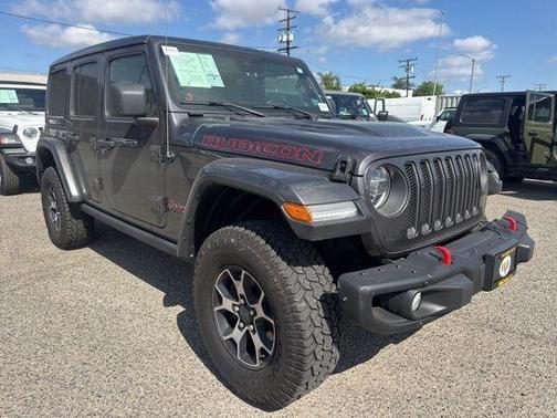 Granite Crystal Clearcoat Metallic 2021 Jeep Wrangler Unlimited Rubicon