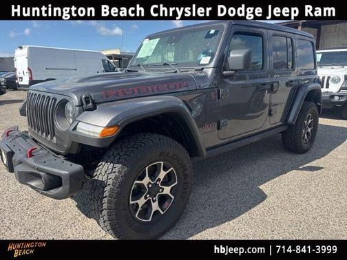 Granite Crystal Clearcoat Metallic 2021 Jeep Wrangler Unlimited Rubicon