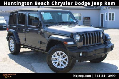 Granite Crystal Clearcoat Metallic 2023 Jeep Wrangler Sport