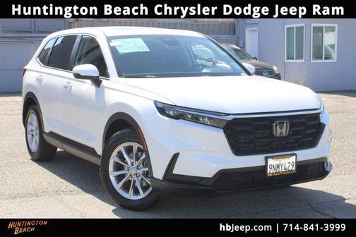Platinum White Pearl 2024 Honda CR-V EX