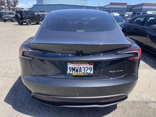 Stealth Gray 2024 Tesla Model 3 Long Range