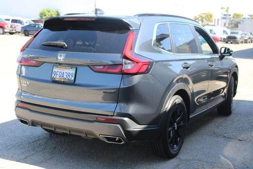 Meteorite Gray Metallic 2023 Honda CR-V Hybrid Sport