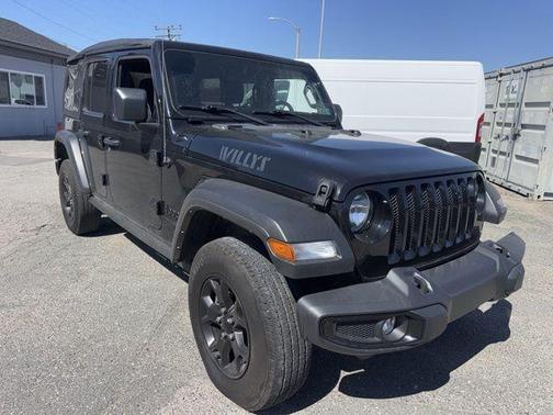 Black Clearcoat 2022 Jeep Wrangler Unlimited Sport