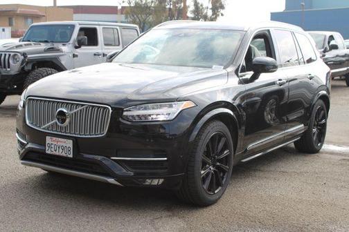 Onyx Black Metallic 2016 Volvo XC90 T6 Inscription