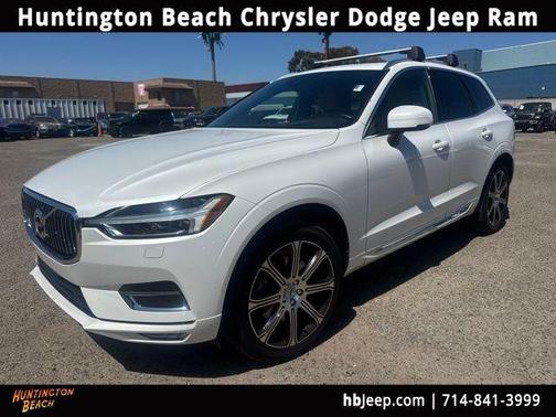 Crystal White 2020 Volvo XC60 T6 Inscription