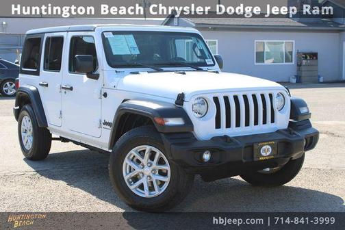 Bright White Clearcoat 2023 Jeep Wrangler Sport